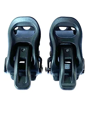 K2 Snowboard Bindings - Cinch Drag Toe Ratchets / Buckles X 2 In Black  • $18.59