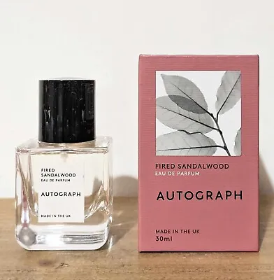M&S Autograph Fired Sandalwood 30ml Perfume Marks And Spencer Discontinued • £24.95