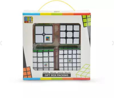 Cubes Bundle Gift Box Packing Cubing Classroom 2x2 3x3 4x4 5x5 Magic-Cube Gift  • $24.50