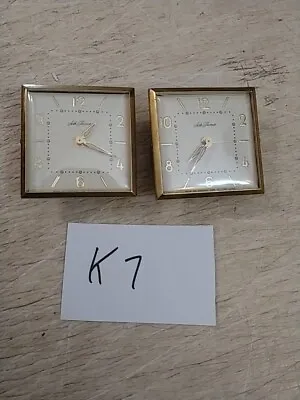 2 Vintage Seth Thomas Travel Alarm Clock Inserts • $12.99