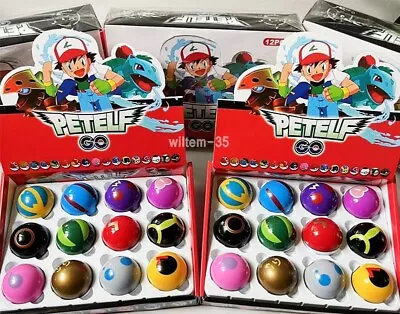 £10.45 • Buy 12 Pcs/ Set Pocket Pokemon Figures Toys Pocket Poke Ball