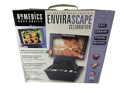 Homedics Body Basics - Relaxation Photo Fountain -  Envirascape Celebration • $27.95