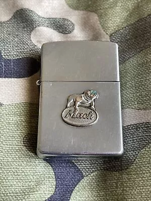 1958 Vintage Zippo Lighter - Mack Truck Bulldog Emblem • $80