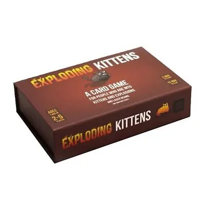 $55.80 • Buy Exploding Kittens First Edition Meow Box Family Party Game Card Game Kids Fun