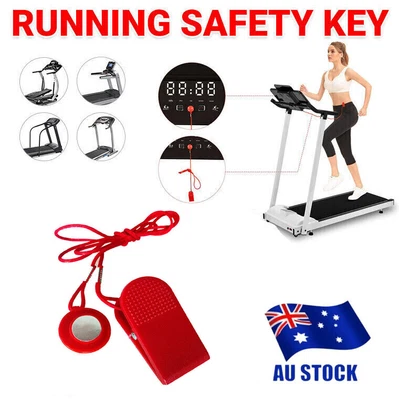 $10.89 • Buy Running Machine Safety Key Treadmill Magnetic Security Switch Lock Fitness AU
