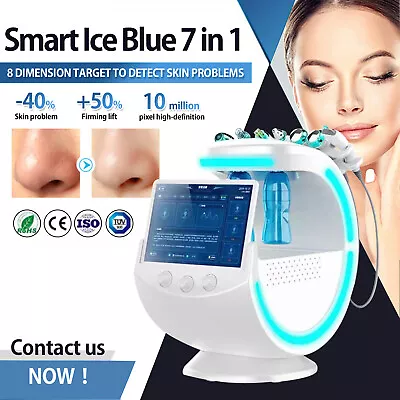 7 In1 Water Facial Deep Cleansing SPA Face Skin Lift Hydra Dermabrasion Machine • $960