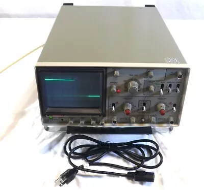 Goldstar OS-7020A 2 Channel 20MHz Analog Oscilloscope (21) • $40