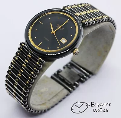 Scratchproof Vintage Rado Diastar 129.9532.3 Gunmetal Black + New Battery • £249.99