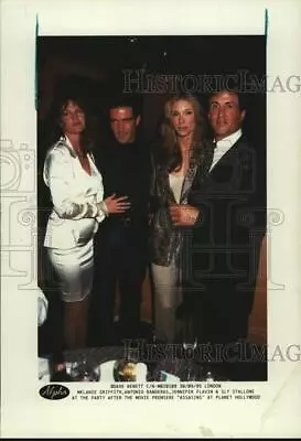 1995 Press Photo Melanie Griffith And Co Stars At Premiere Night Of  Assassins  • $19.99