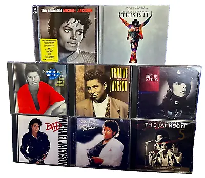 Michael Jackson Cd LOT Thriller Sp ED NEW/Bad/This Is It /Jackson 5/MORE • $24.30