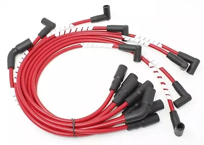 PERFORMANCE SPARK PLUG WIRE SET 8mm 500ohm/ft RED FOR 1996-2000 GM GMC V8 5.7L • $32.95
