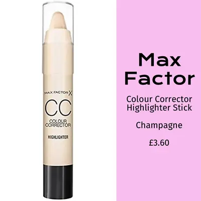 Max Factor Colour Corrector Highlighter Stick - Champagne • £3.60