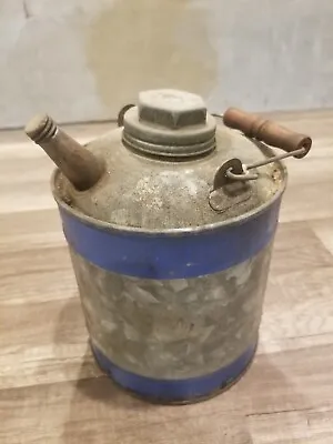 Vintage Galvanized Gasoline Can • $40