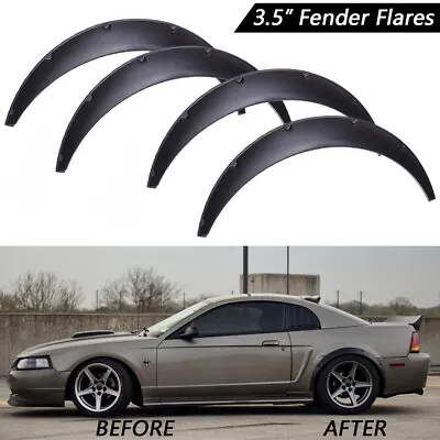 For Ford Mustang SN95 4th Fender Flares Extra Wide Body Kit Wheel Arches 3.5  • $65.65