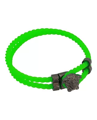 Versace Womens Medusa Rubber Rope Bracelet • $94.99