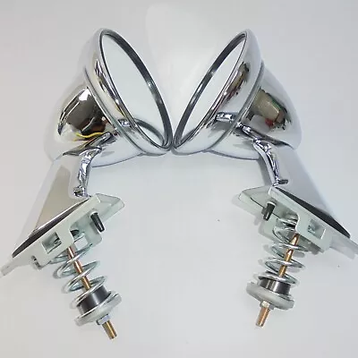 For Toyota Corolla Ke20 Ke26 Ke30 Ke70 Te71 72 Chrome Bullet Fender Mirrors R/l • $342.38