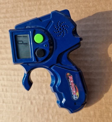 £12.99 • Buy 2010 Beyblade Metal Masters Electronic Rip Gauge Launcher Dark Blue