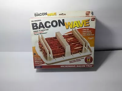 Bacon Wave Microwave Bacon Tray As Seen On TV • $28.11