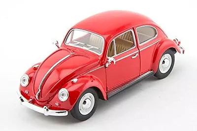 NEW Kinsmart 1967 Volkswagen Classical Beetle VW Diecast 1:24 Model Toy RED • $12.98