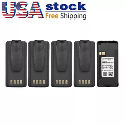 1500mAh Ni-MH Battery For CP185 CP476 CP477 P180 P185 CP1660 Radio PMNN4082 Lot5 • $99.90