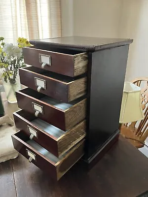 Antique Collectors Chest Set Of Drawers Refurbished • £175