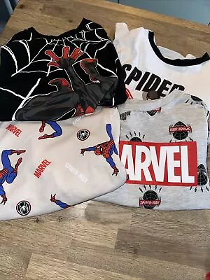 Marvel Spider Man 4 Boys Long Sleve Tops New Age 6-7  • £10