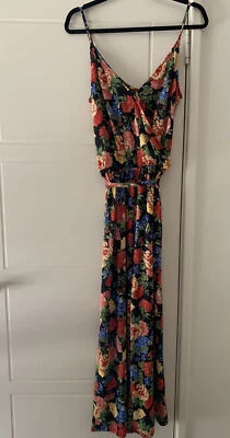 $15 • Buy Gorgeous Sportsgirl Floral Jumpsuit Stretchy Sz S 10/12