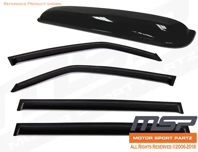 Rain Visors Deflector Out-Channel & Sunroof 5pc Benz S Class W220 S430 2000-2006 • $51.30