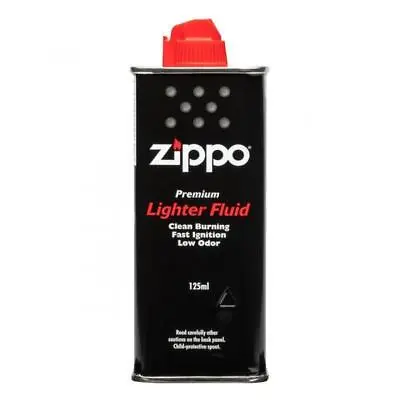 Zippo Premium Lighter FLUID Cigarette Genuine Petrol Refill 125ml • $14.25