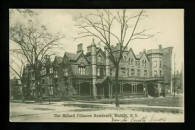 President Postcard Millard Fillmore Residence Buffalo New York NY  • $6.99