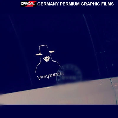 $6.23 • Buy V For Vendetta Car Decal Vinyl Sticker #04