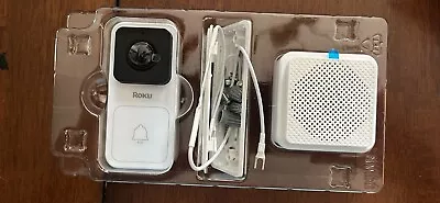 Roku Smart Home Video Doorbell & Chime SE (Wired) Motion & Sound Detection (BR3) • $50