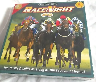 Host Your Own Horse Race Night DVD Game 3rd Edition Exciting Cheatwell Fun Games • £18.39