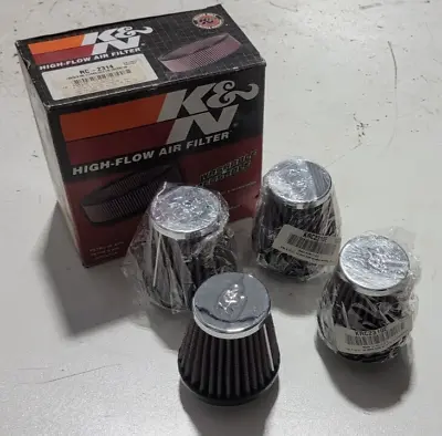 K&N Air Intake Pod Filters (A) RC-2314 '69-'78 CB750 KZ650 GS550 • $199.49