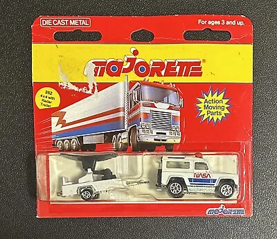 Majorette 300 Series NASA Land Rover  & Radar Trailer 362 RARE! New • $15