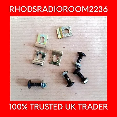 Yaesu FT-221R SPEAKER CLIPS & SCREWS. FREE UK POST  • £5