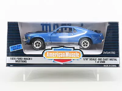 1:18 ERTL American Muscle 29071 1970 Ford Mach 1 Mustang 1 Of 2500 • $149.95