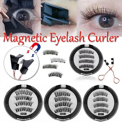 Magnetic Eyelashes Kit Reusable False Eyelashes Helper Magnetic Eyelash Set New • £1.99