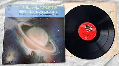 Holst - The Planets - Sir Adrain Boult Record - LP - 12  Vinyl Album 1967 • £6