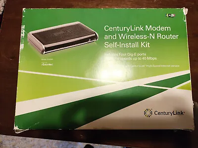 Century Link C1000A Modem And Wireless-N Router Self-Install Kit • $23.99