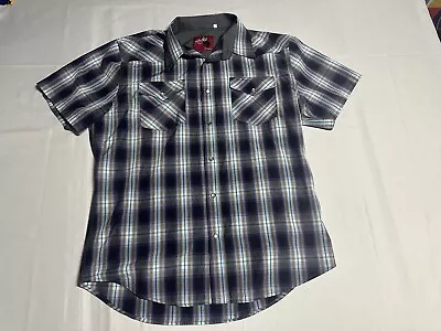 Rodeo Clothing Co Mens XL Multicolor Pearl Snap Western Cowboy • $19.99