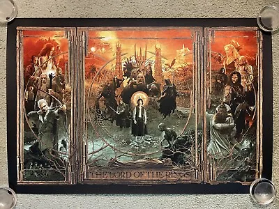 Lord Of The Rings Movie Variant Art Print Poster Mondo Grzegorz Domaradzki Gabz • $299.99