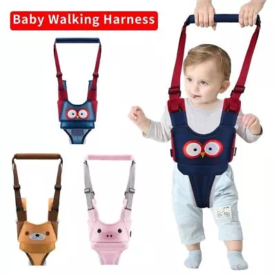 Toddler Baby Walk Care Learning Walking Aid Helper Safety Reins Harnesses Belts • £12.49