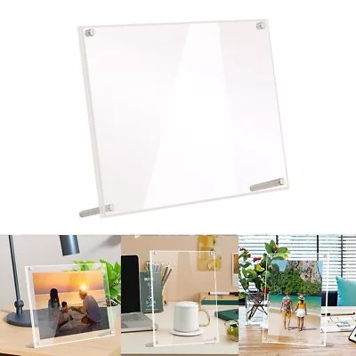 Practical Photo Frames Mounts Transparent Inserts Instagram Acrylic Panel • $26.13