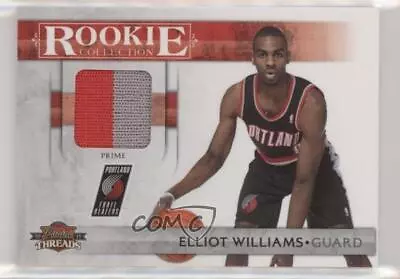 2010 Panini Threads Collection Materials Prime /50 Elliot Williams #20 Rookie RC • $6