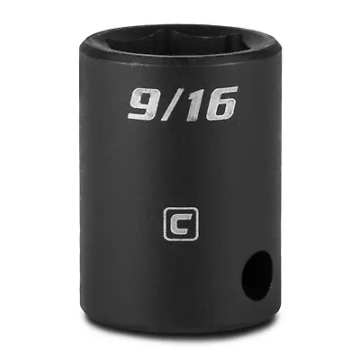 Capri Tools Shallow Impact Socket 3/8 In. Drive 6-Point SAE 5/16 To 1 In • $7