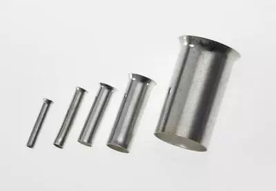 £2.85 • Buy Uninsulated Bootlace Ferrules Cord End Cable Crimps 0.5mm² - 6mm² 20 - 10 AWG