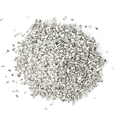 6 Bag Crushed Glass Mold Filler Glitter For Nail Art Craft Vase Filler DIY Tools • £6.88