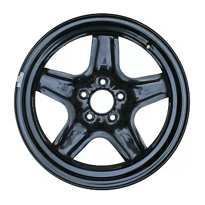 08075 Refinished Chevrolet Malibu 2008-2012 17 In Steel Wheel Rim Painted Black • $79