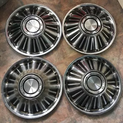  Ford Fairlane Hubcaps 14 Inch X 4 • $349